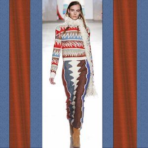 NWT size US 12/46 Euro Missoni Fall/Winter 2017 Collection Sweater DRESS